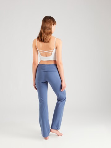 ONLY PLAY Flared Workout Pants 'FOLD' in Blue