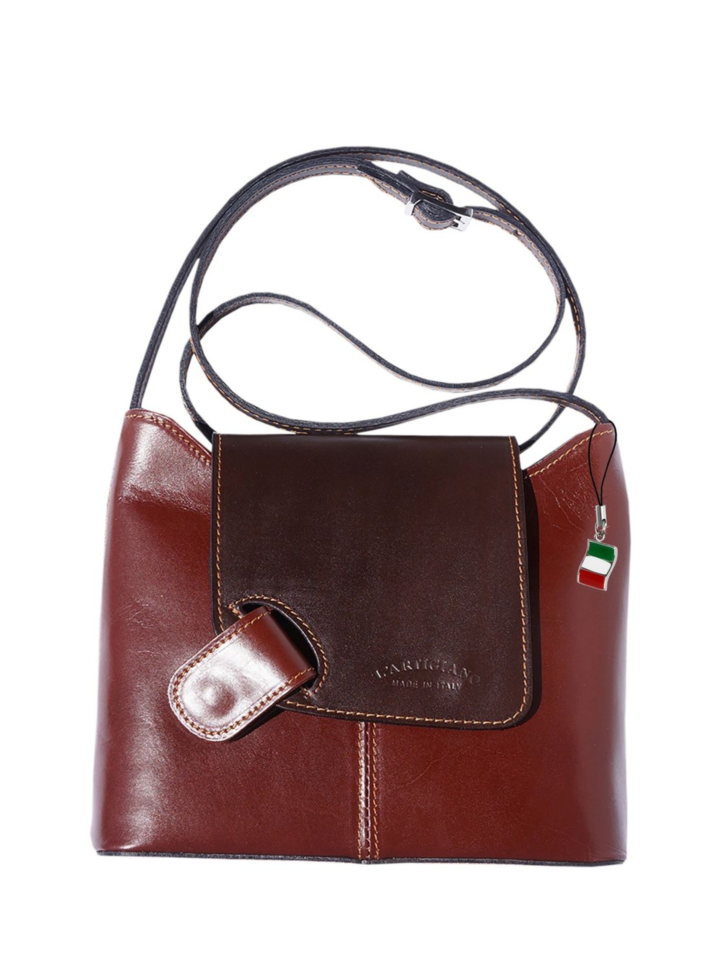 Florence - Bolso de hombro en marrón: frente