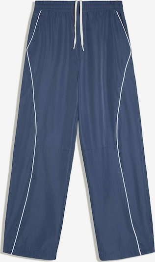 Bershka Housut koossa 29-30 värissä katkero / valkoinen, Tuotenäkymä