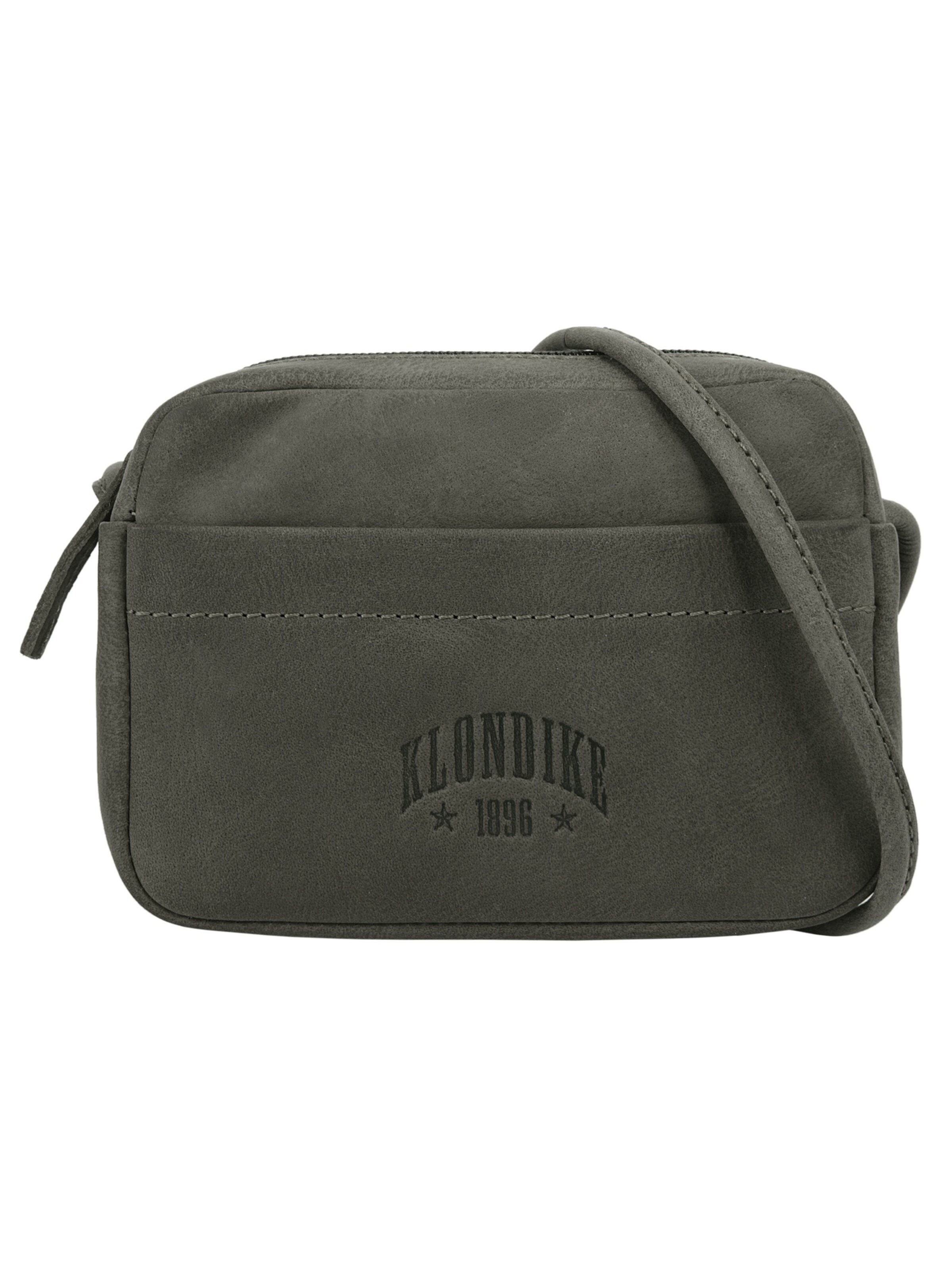 KLONDIKE 1896 Umhängetasche‌‌‌‌ in Grau: Vorderseite
