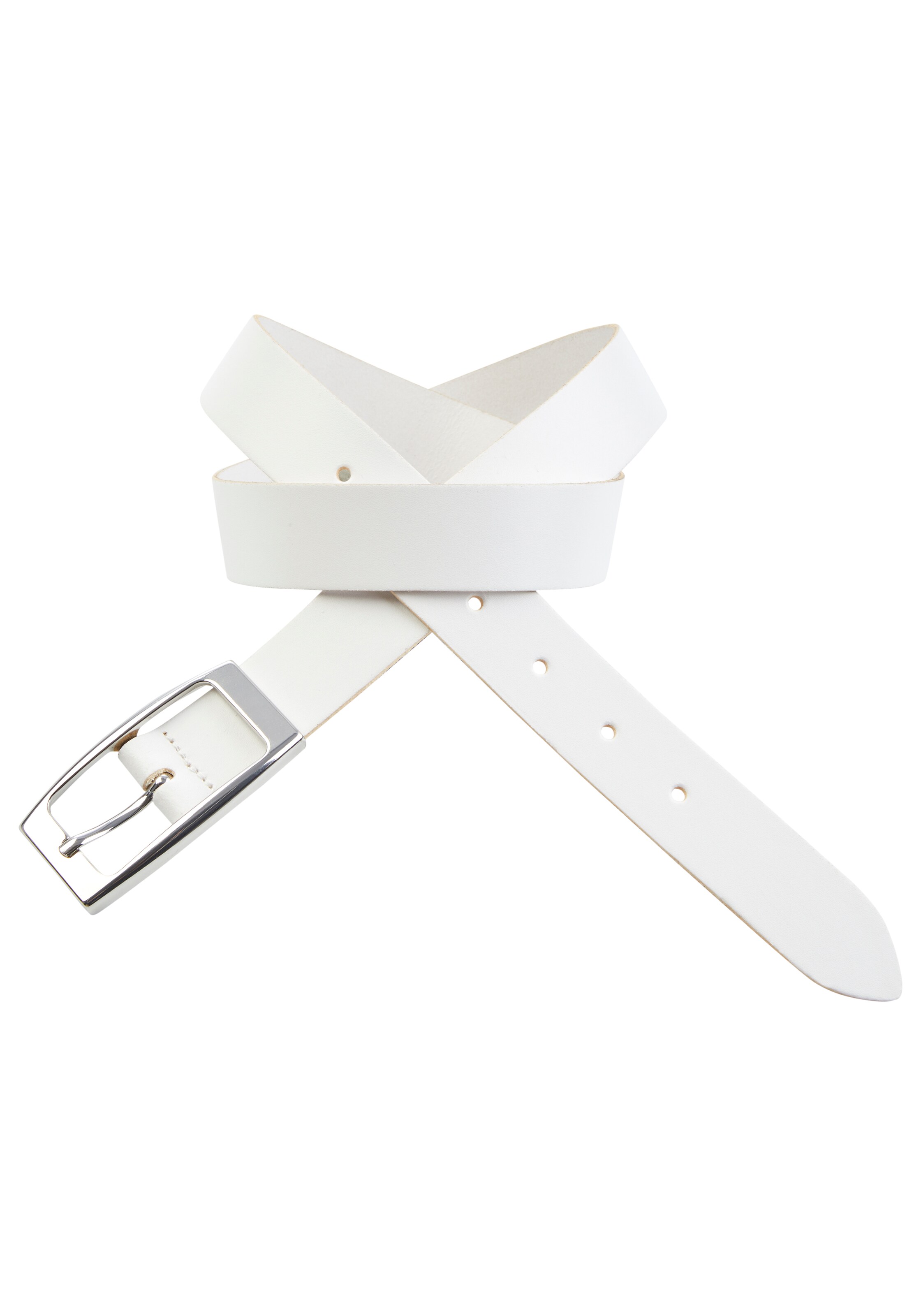 LAURA SCOTT Belt in White: front
