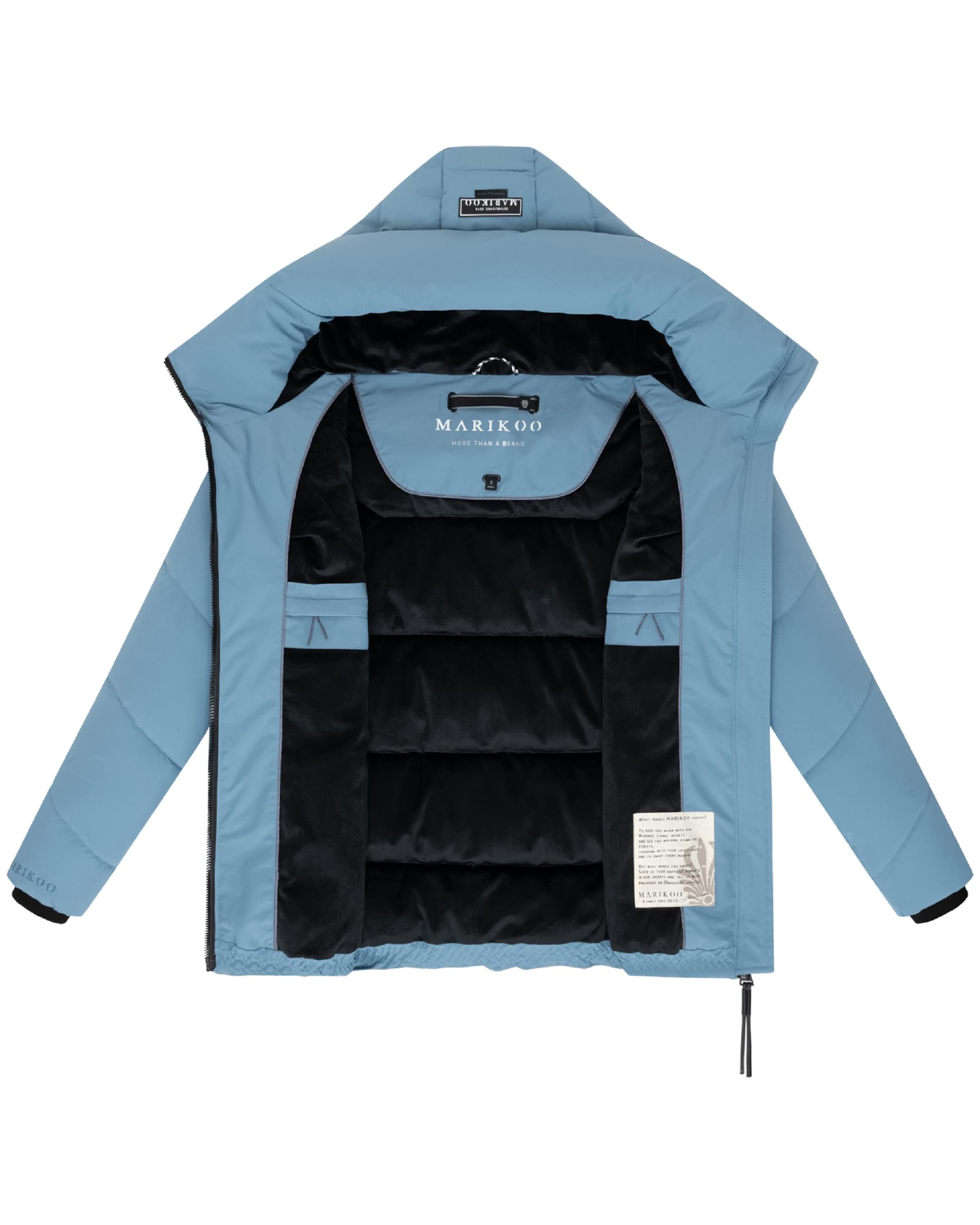 MARIKOO Vinterjacka 'Kuscheltatze XVI' i blå