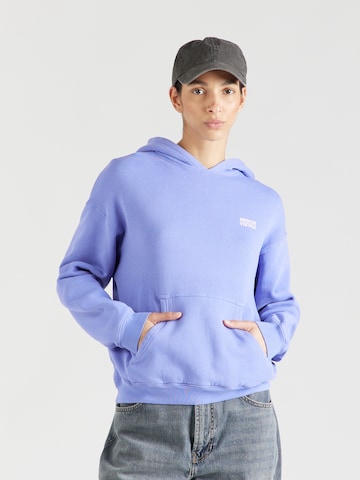 AMERICAN VINTAGE Sweatshirt 'IZUBIRD' i lila: framsida