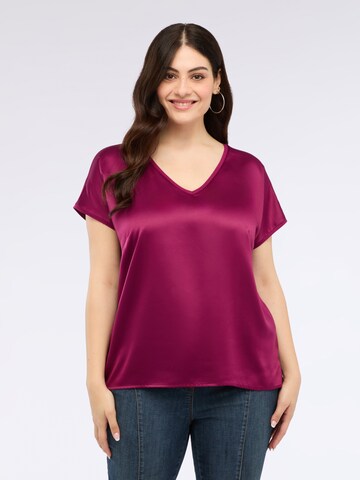 Haut Fiorella Rubino en rouge