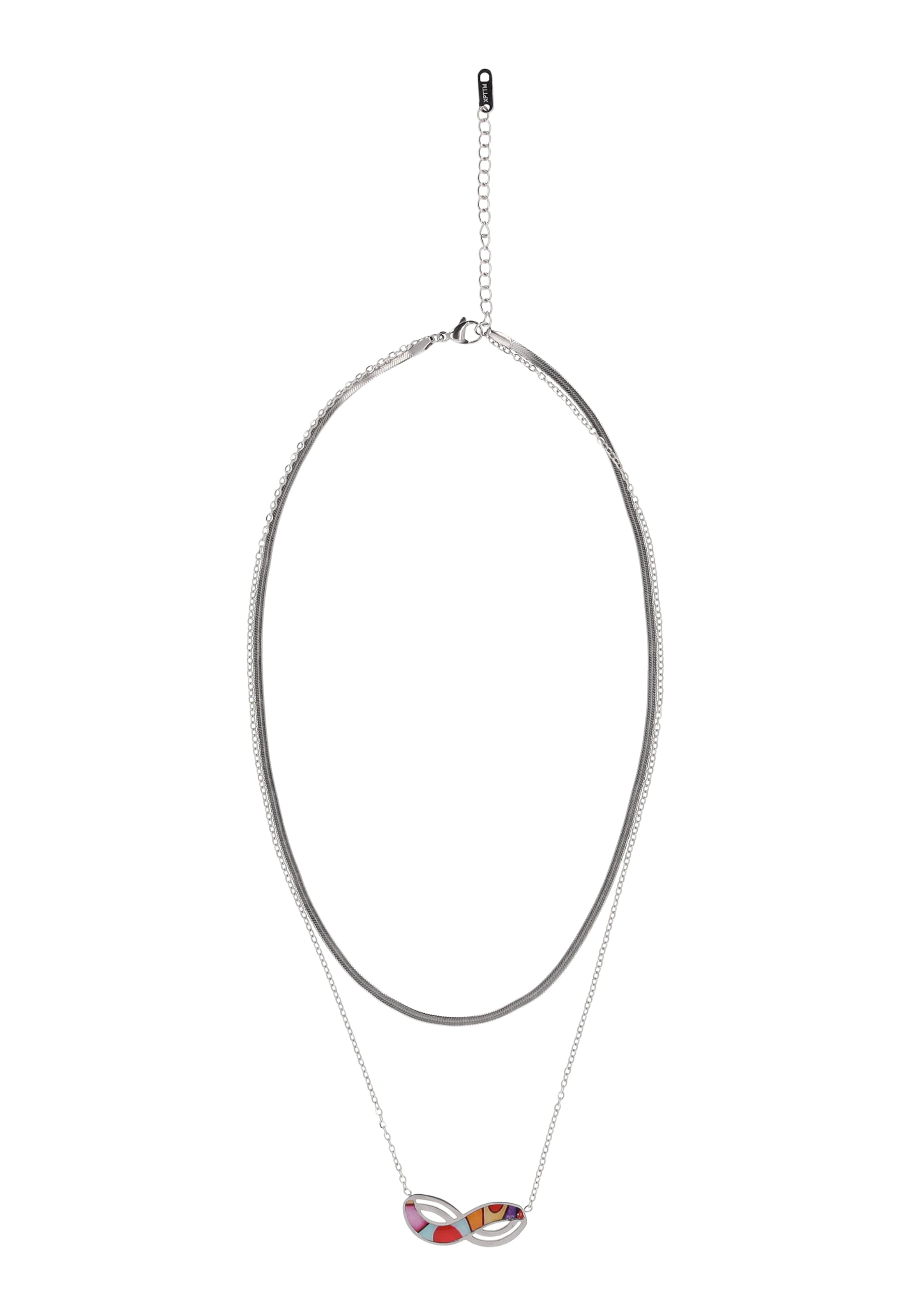 GRASSLAND Ketting in Zilver: voorkant