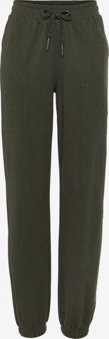 FCUK Tapered Trousers in Green: front