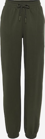 FCUK Tapered Trousers in Green: front