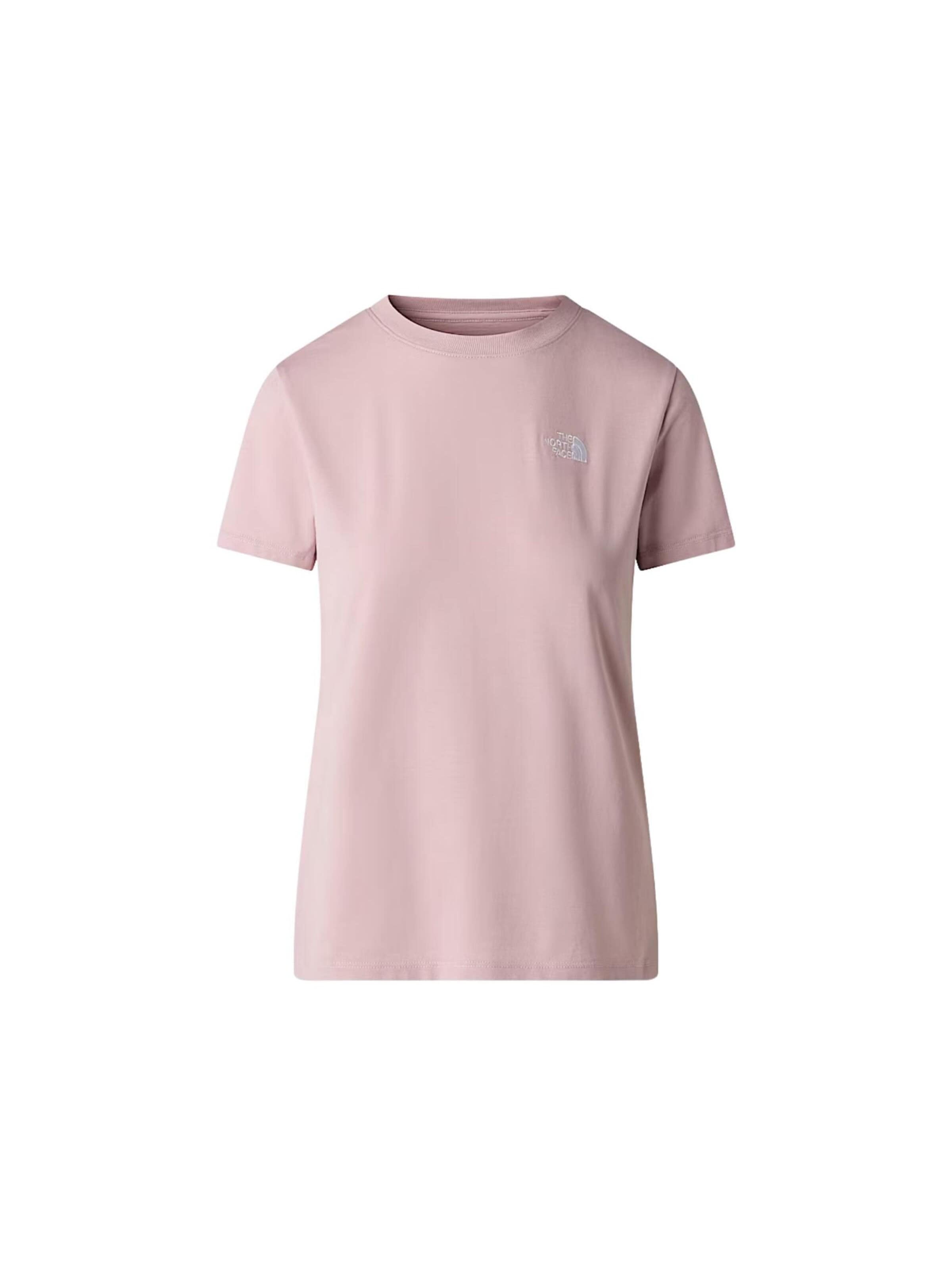 THE NORTH FACE Koszulka 'THE NORTH FACE W EVO SD SLM SS TEE T-SHIRT' w kolorze różowy: przód