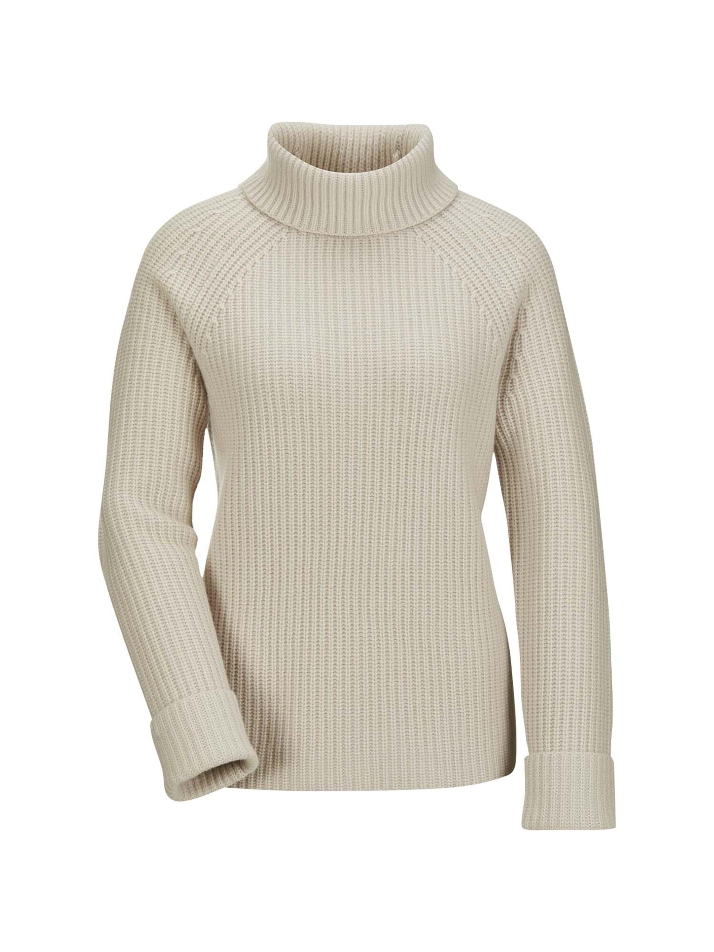 MADELEINE Trui in Wit: voorkant