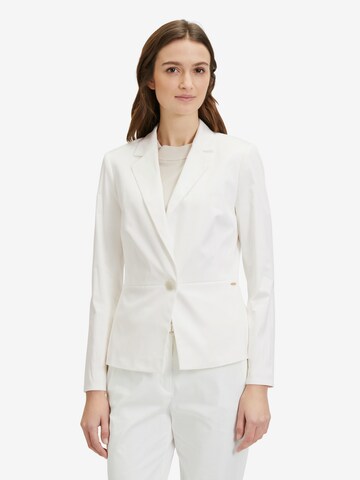 Blazer Betty & Co en blanc : devant