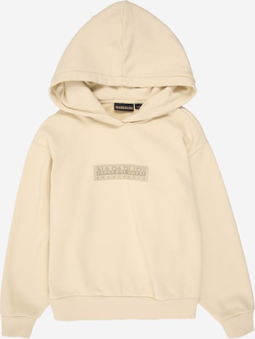 NAPAPIJRI Sweatshirt in Beige: front