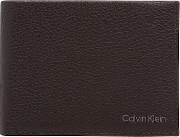 Porte-monnaies Calvin Klein en marron : devant