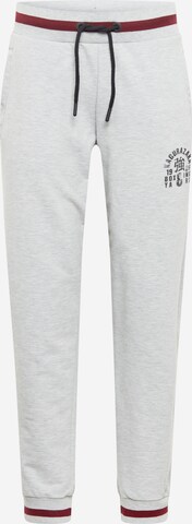 Superdry - Tapered Pantalón deportivo en gris: frente