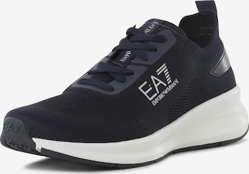 EA7 Emporio Armani Sneakers in Blue: front
