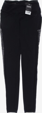GYMSHARK Pants in XXS in Black: front