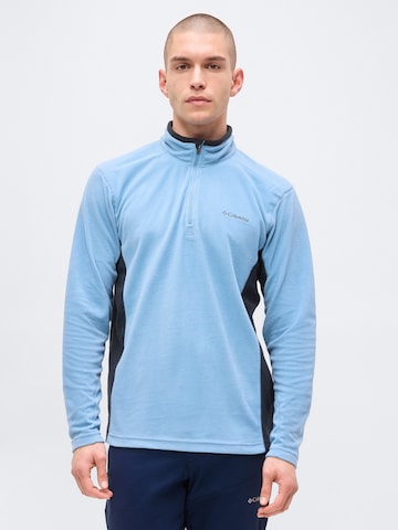 mėlyna COLUMBIA Sportinis megztinis 'Klamath Range II': priekis