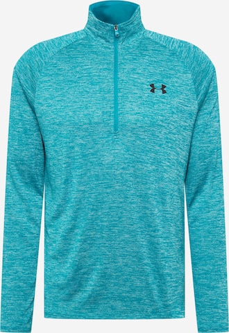 UNDER ARMOUR Funkční tričko – modrá: přední strana