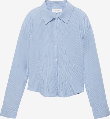 Pull&Bear Blouse in Blue: front