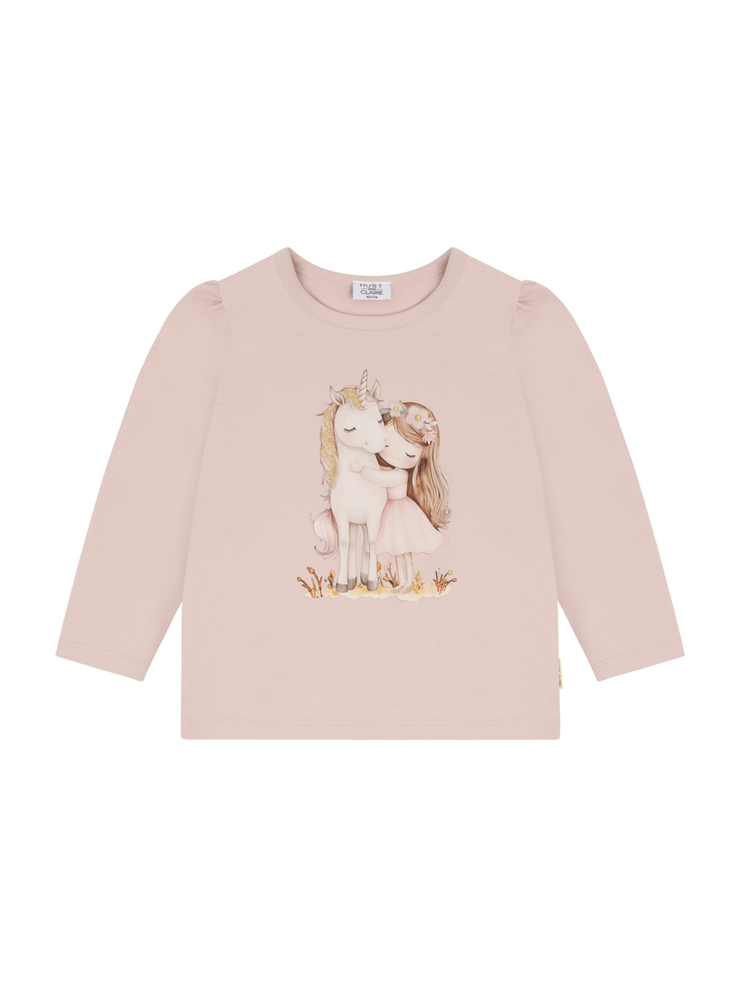 T-Shirt 'Alma Hugs' Hust & Claire en rose : devant