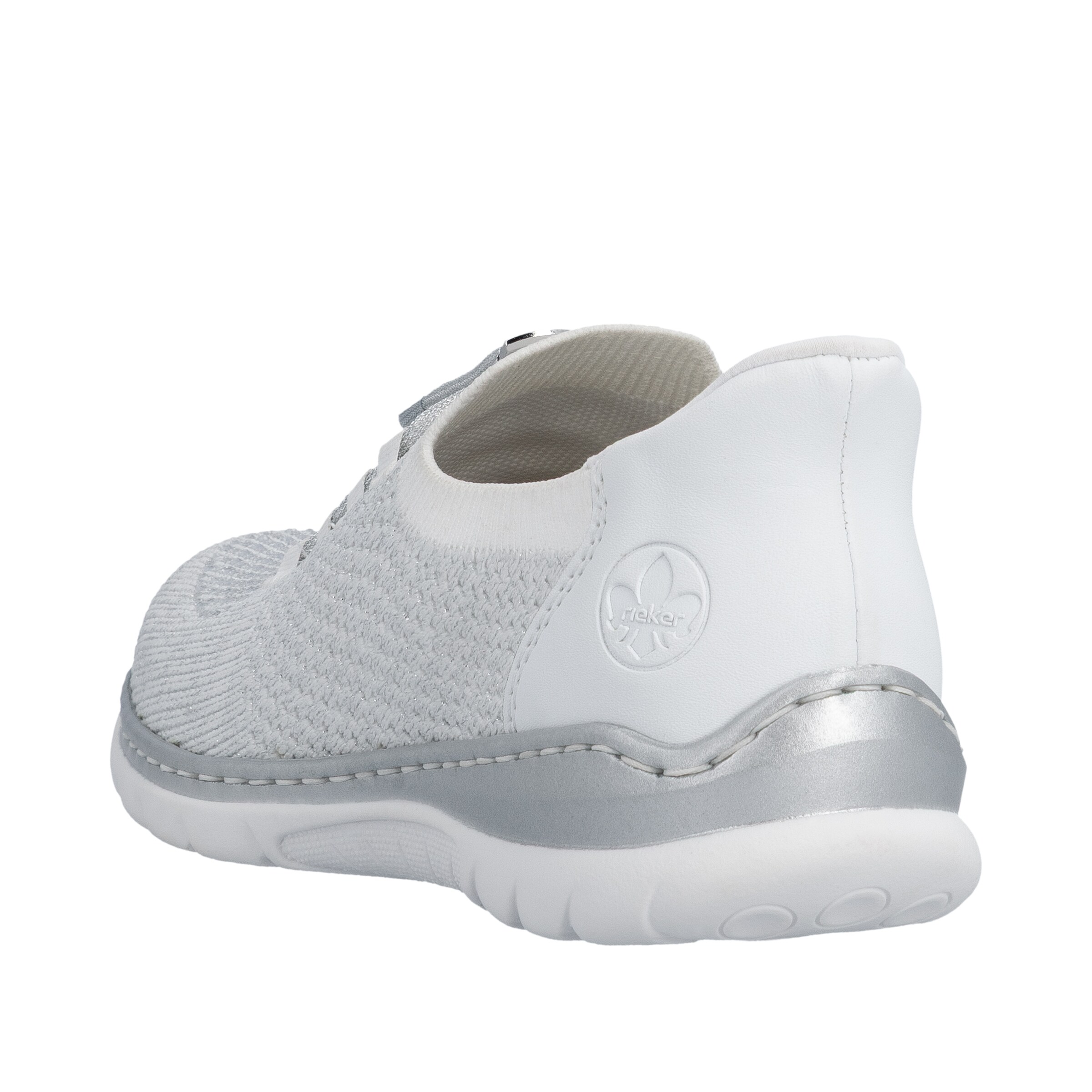 Rieker Slip-Ons in Silver