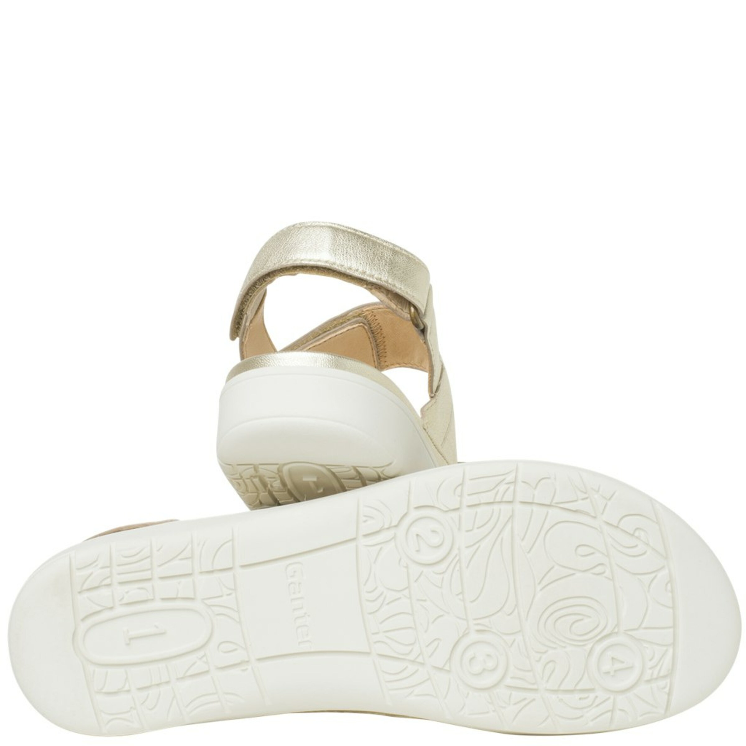 Ganter Sandaal in Goud