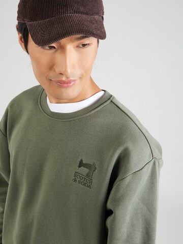 Bluză de molton de la SCOTCH & SODA pe verde