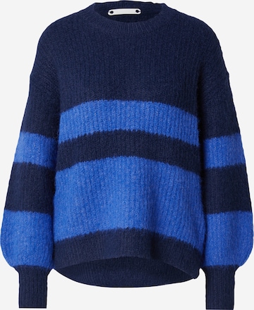 co'couture Pullover 'Coralie' in Blau: Vorderseite