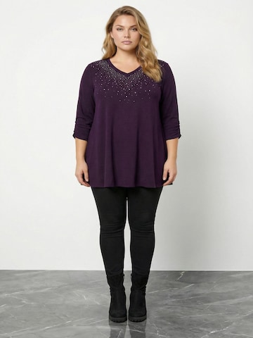 Stil Diva Blouse in Lila