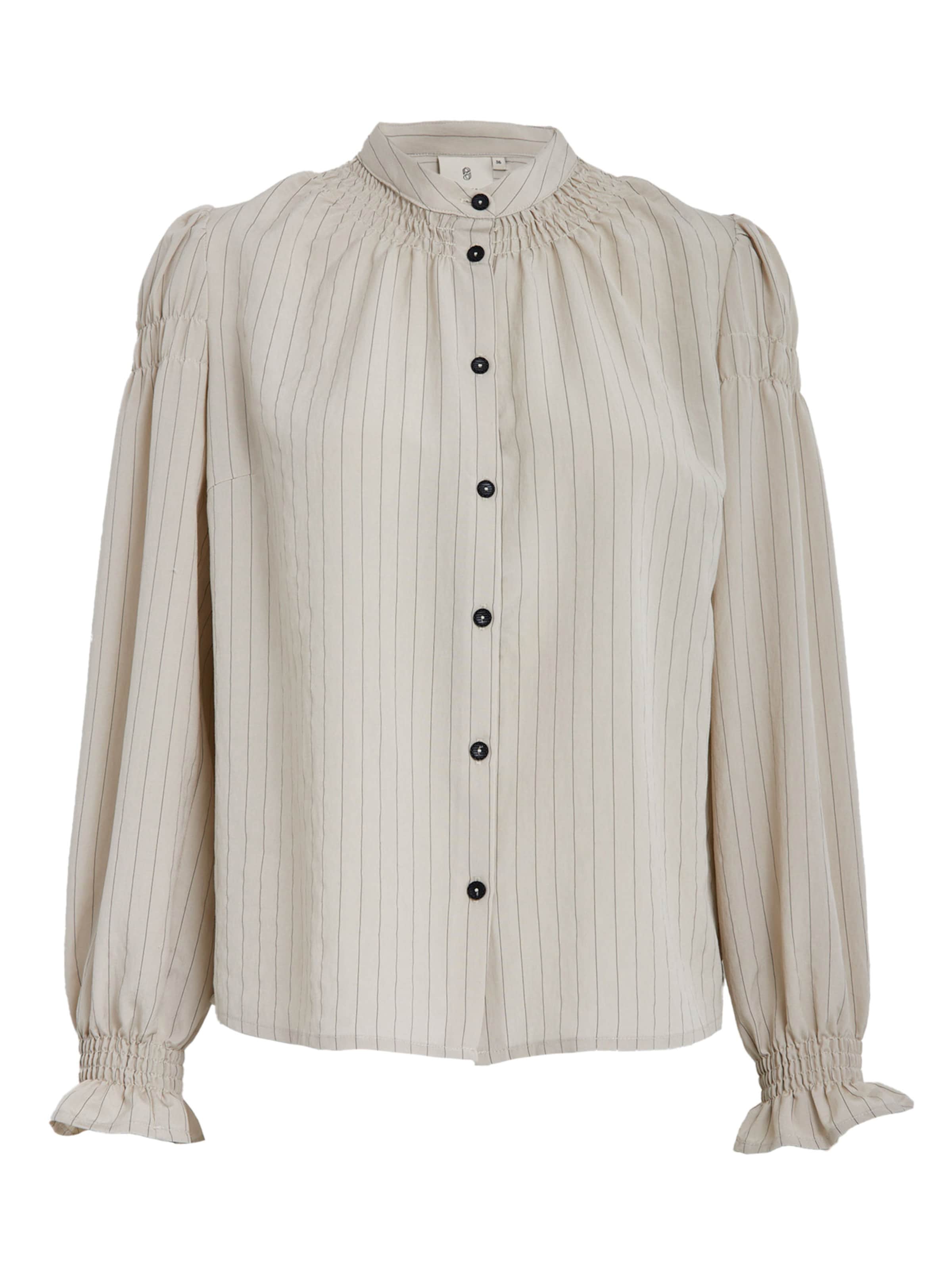 Peppercorn Shirt 'Lina' in Beige: voorkant