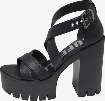 BUFFALO Sandaalit 'Jalila' värissä musta: etupuoli