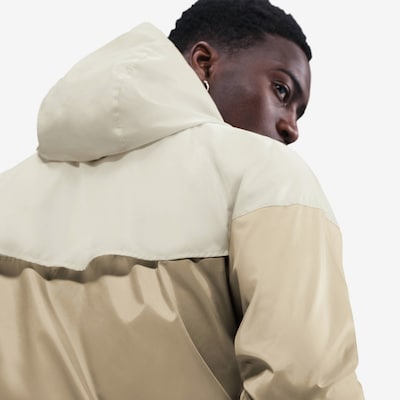 Nike Sportswear Between-Season Jacket 'Heritage Essentials' in Cream / Dark beige, Item view