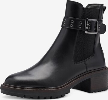 TAMARIS Chelsea Boots in Black: front