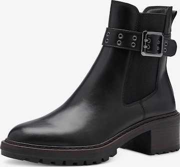 TAMARIS Chelsea boots in Zwart: voorkant