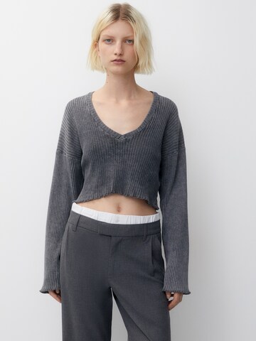 Pull&Bear Pullover i grå: forside