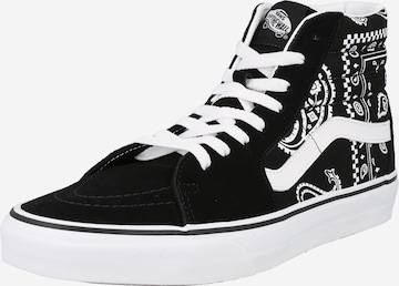 VANS Sneakers hoog 'SK8-Hi' in Zwart: voorkant