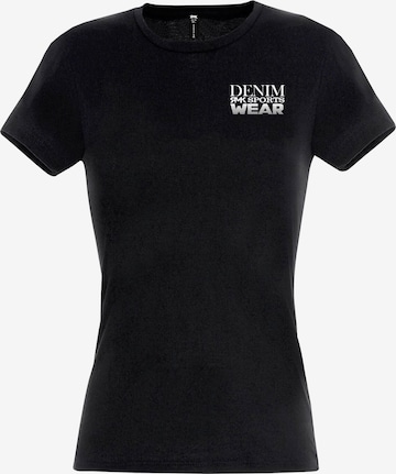 RMK Shirt 'Sportswear' in Schwarz: Vorderseite