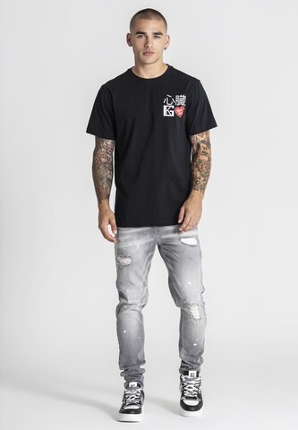 T-Shirt 'Heart' Gianni Kavanagh en noir