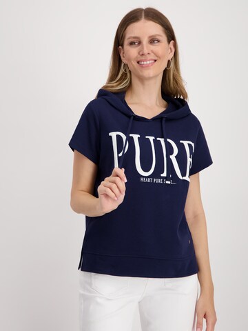 monari Sweatshirt in Blau: Vorderseite