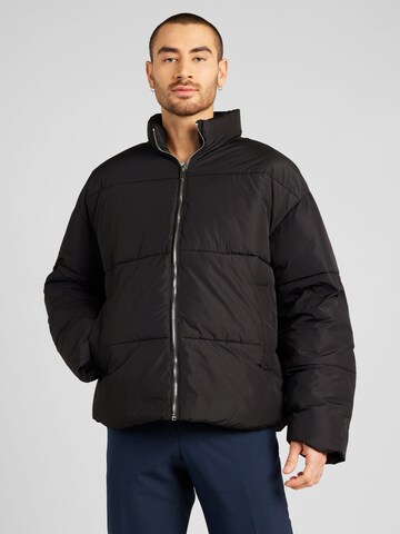 !Solid Between-Season Jacket 'Gani' in Black: front