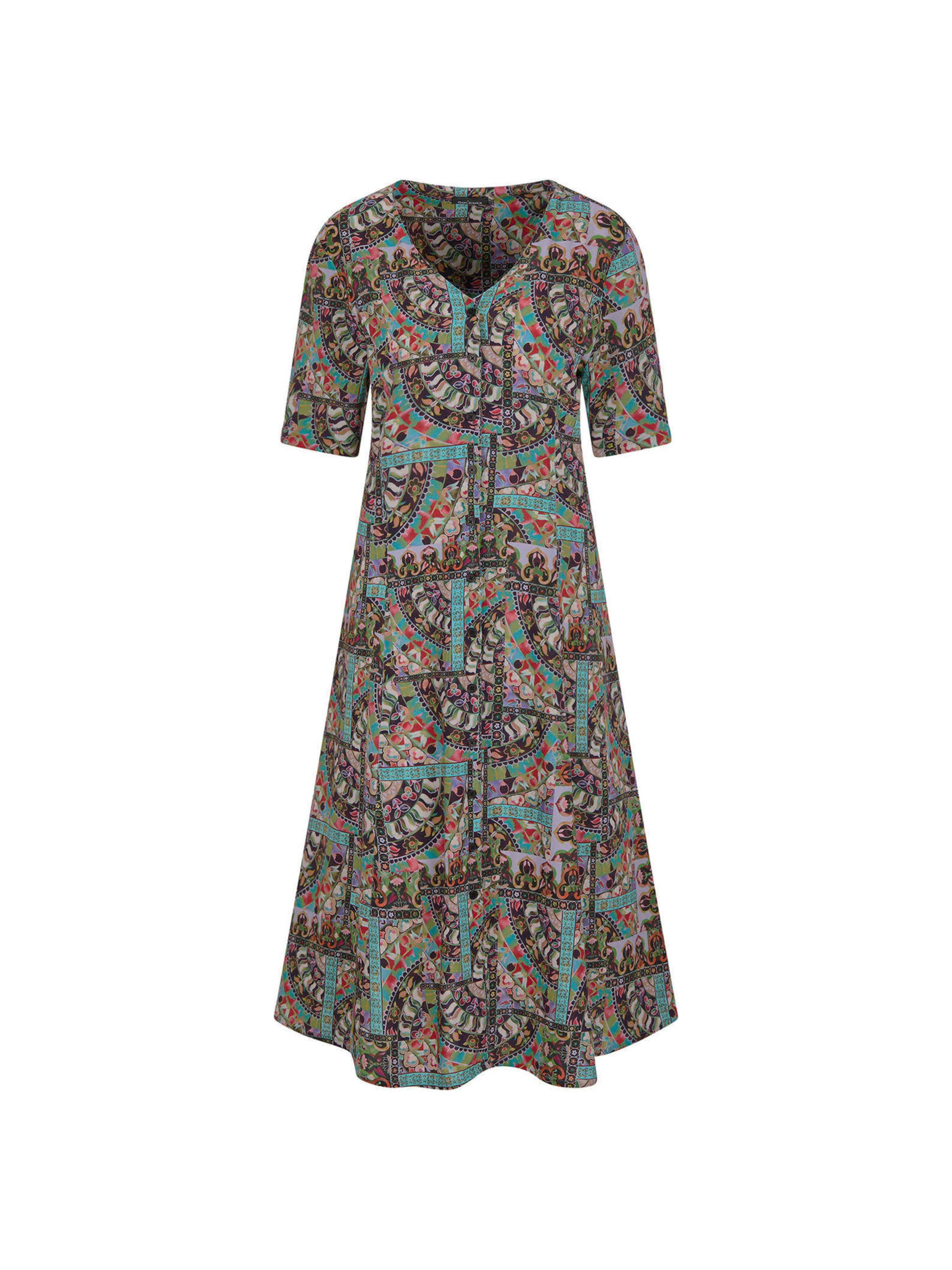 Robe d’été Goldner en mélange de couleurs : devant