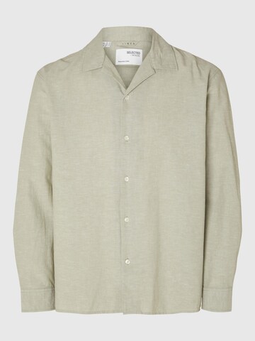 SELECTED HOMME Regular fit Button Up Shirt in Green