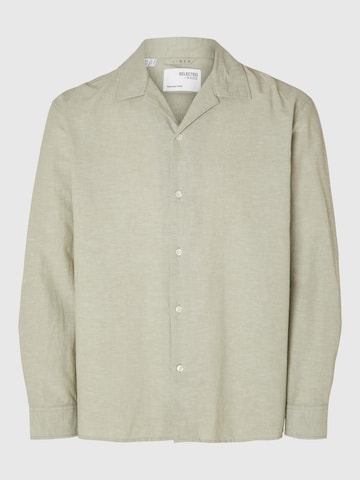 SELECTED HOMME Button Up Shirt in Green