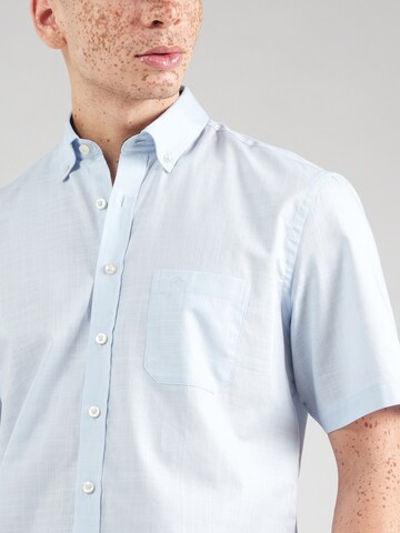 FYNCH-HATTON Slim Fit Skjorte i blå