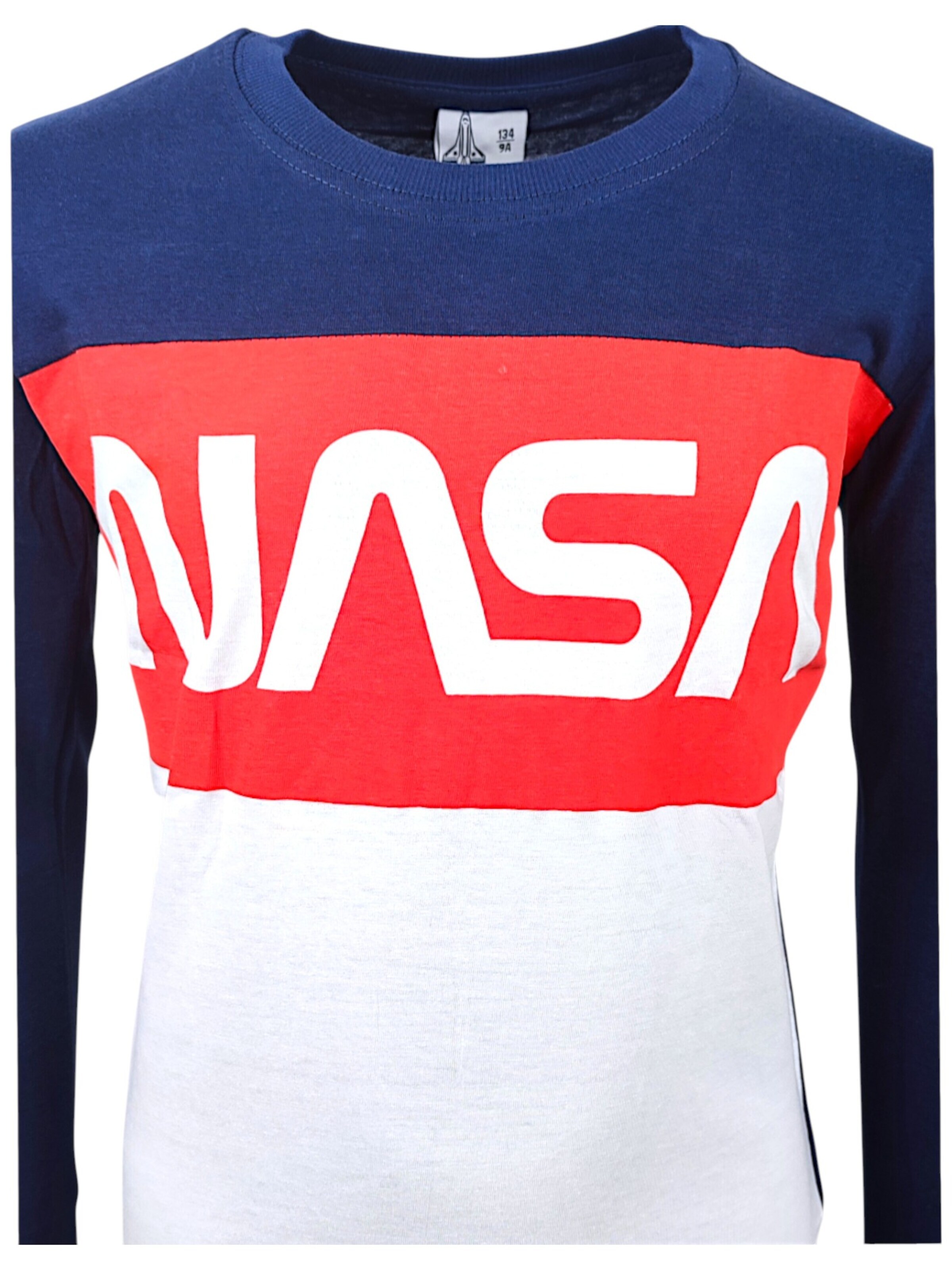 NASA Shirt 'NASA'‌‌‌‌‌‌‌‌‌‌ in Blau