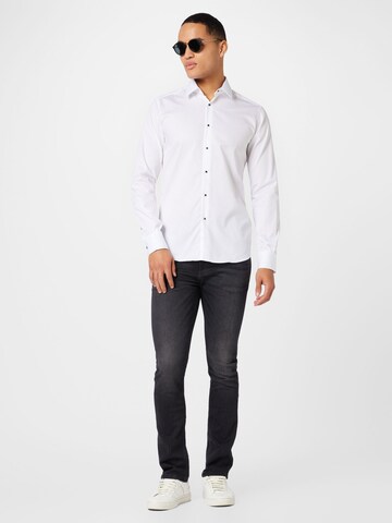 Karl Lagerfeld Regular fit Риза в бяло