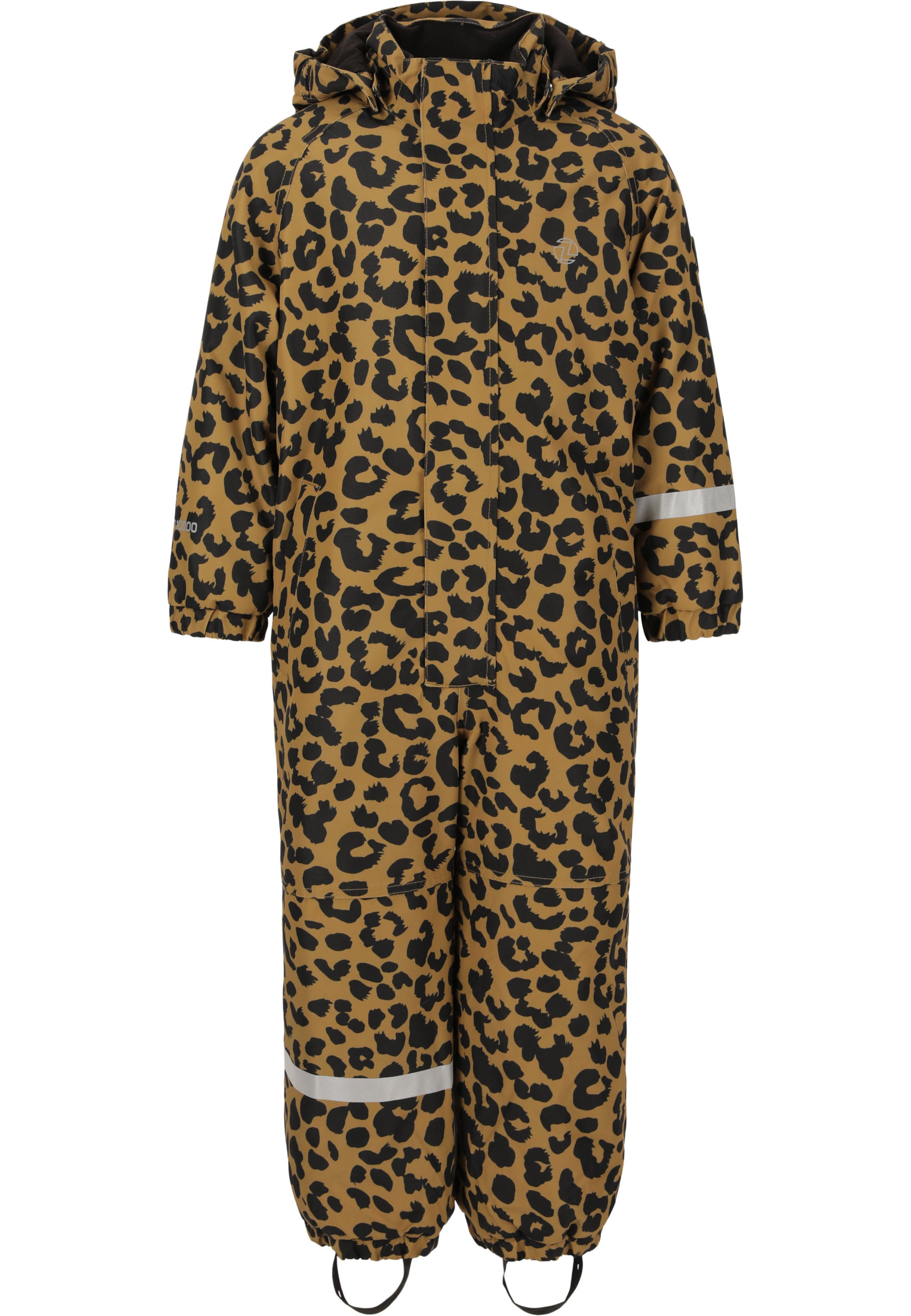 ZigZag Schneeanzug 'Tower' in Braun: Vorderseite