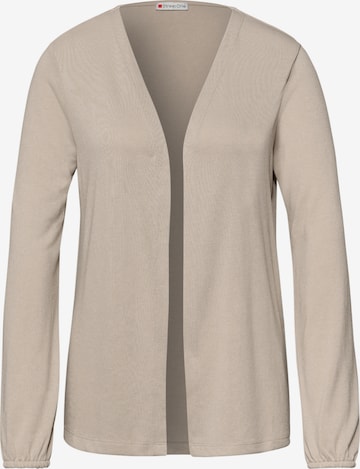 STREET ONE Strickjacke in Beige: Vorderseite