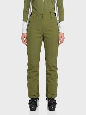 Schöffel Regular Outdoorbroek 'Pine' in Groen: voorkant