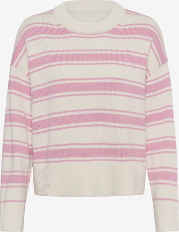 Pull-over oversize 'Serafine' Part Two en violet : devant