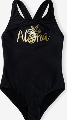 Maillot de bain MINOTI en noir : devant